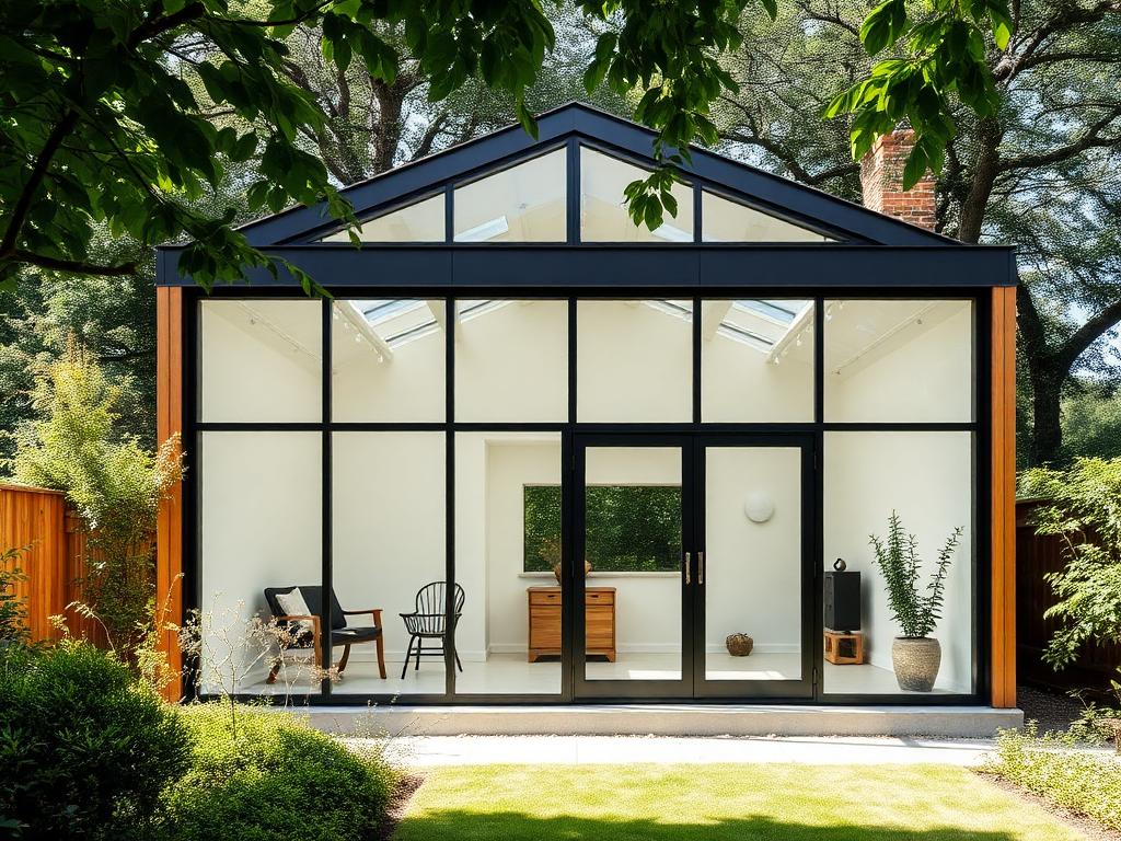 Glass-Front Studio