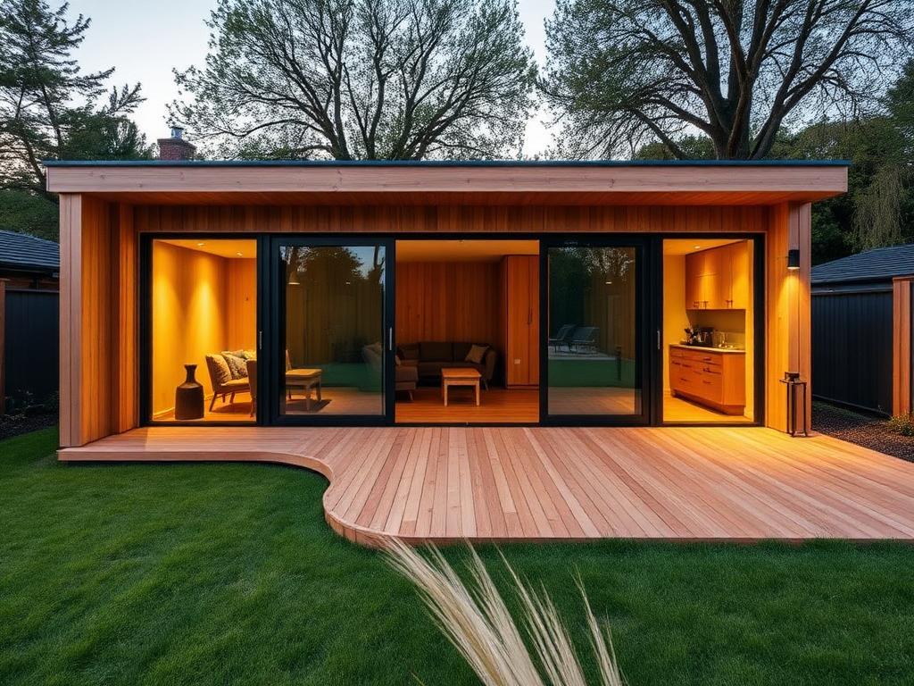 Studio with Deck